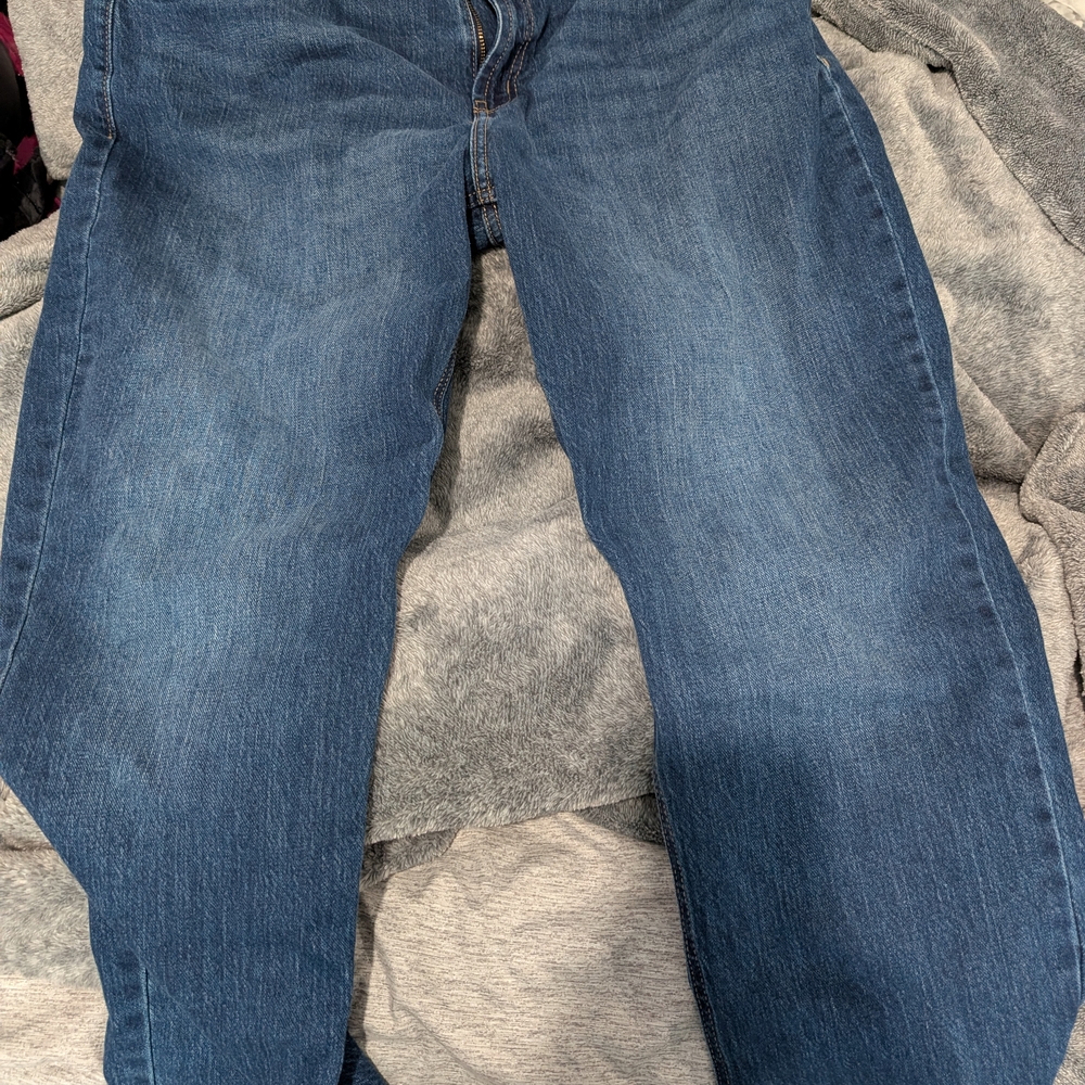 Old Navy Mid-Rise Boyfriend Jeans - Dark Blue